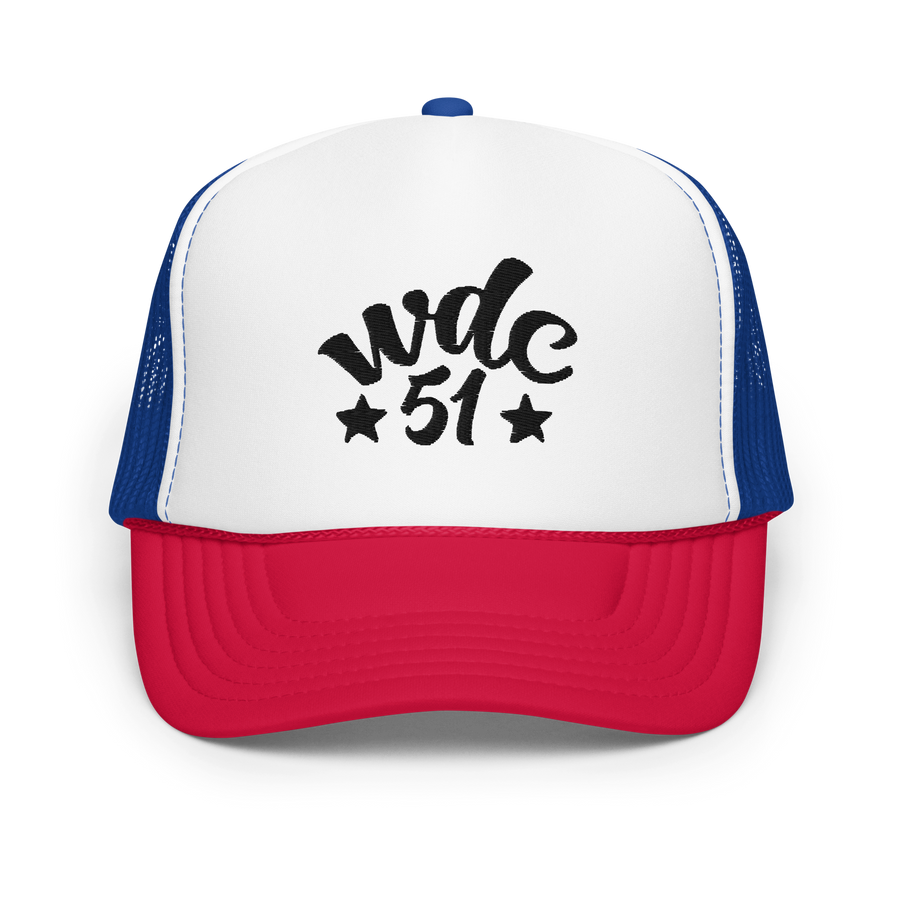 WDC 51 Foam trucker hat