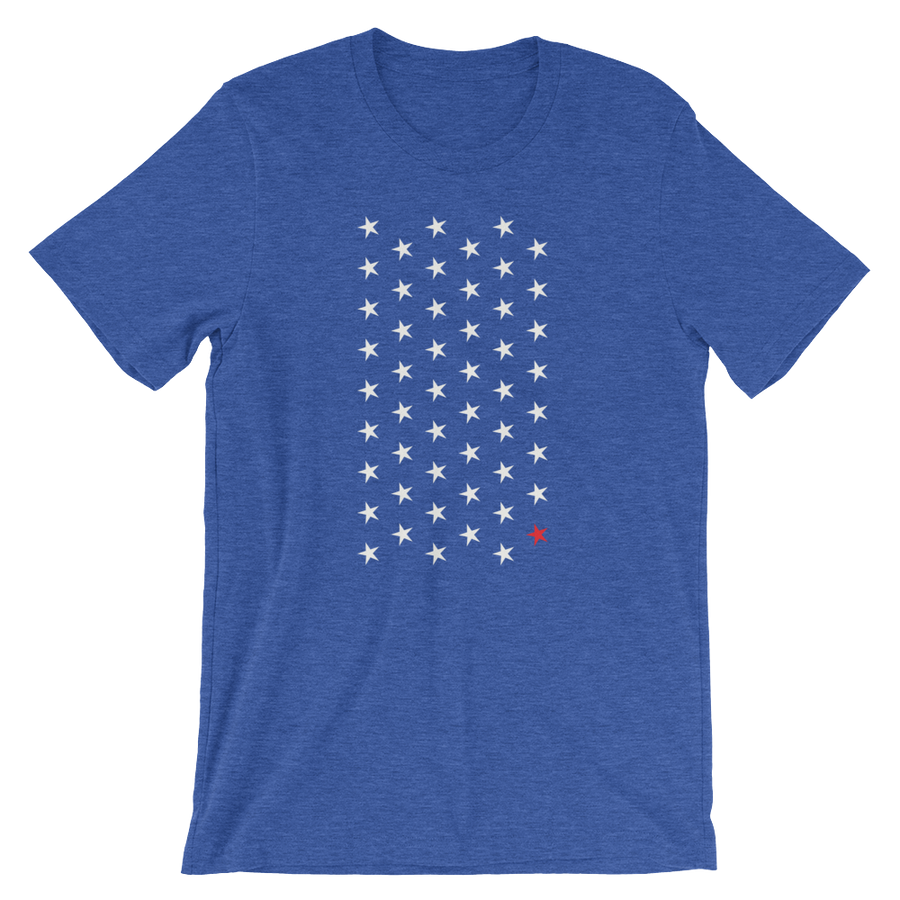No. 51 Tee - Washington D.C. Themed - Blue | District of Clothing - DC Statehood Apparel | Woman Owned Business